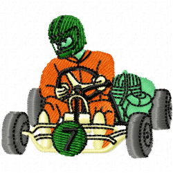 Motors Embroidery Design 4